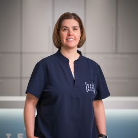 Nadine ist Teil der kieferorthopädischen Assistenz der Praxis Dr. Kieser & Co in Wuppertal