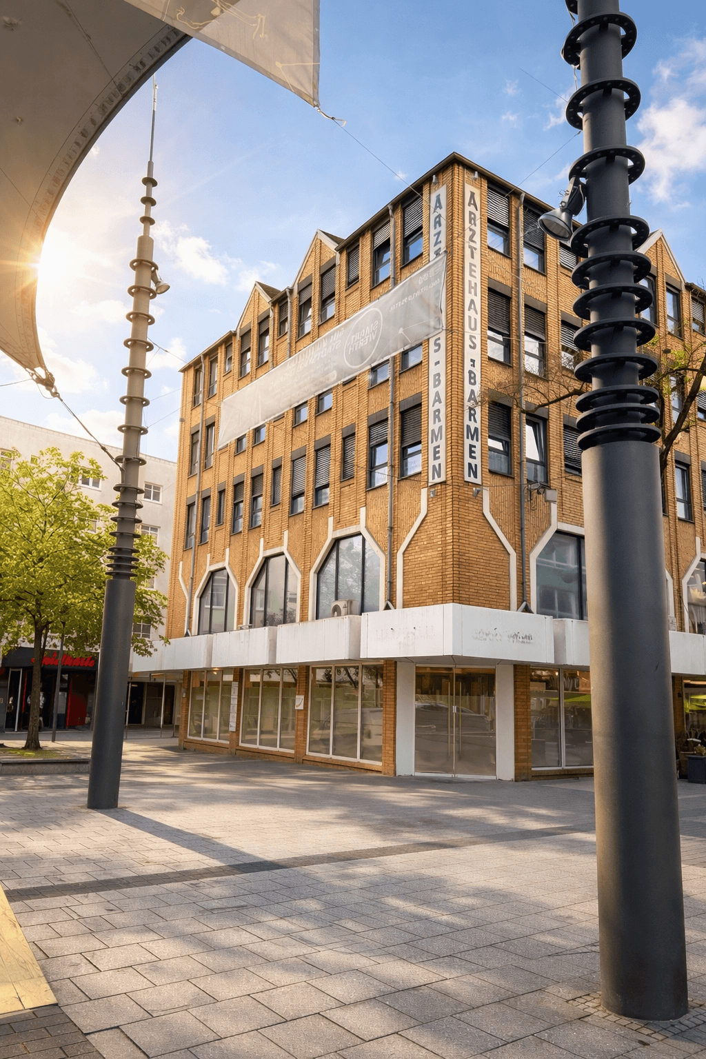 Gebäude der Praxis in Wuppertal
