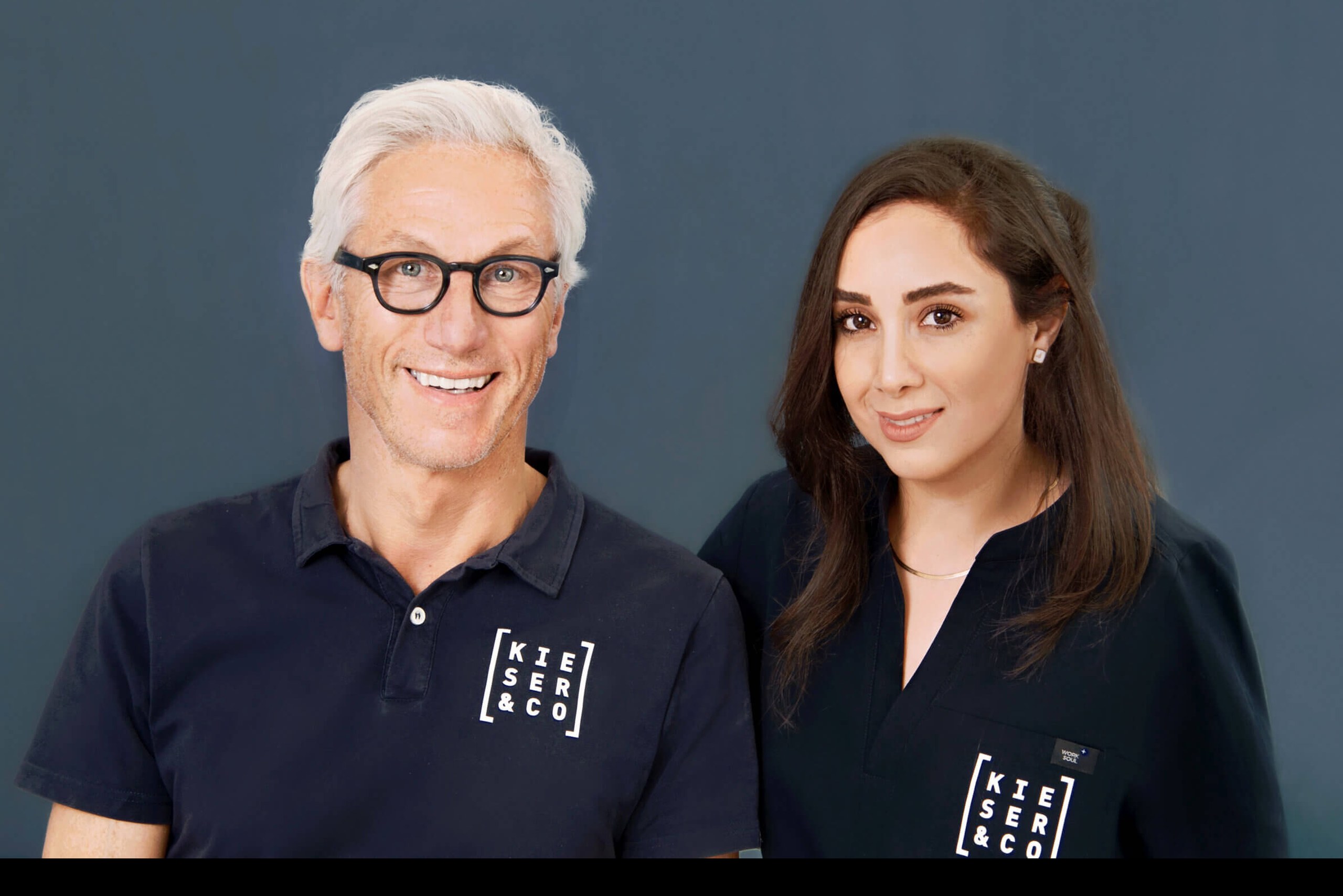 Dr. Folker Kieser und Dr. Niloofar Hojabri im Porträt