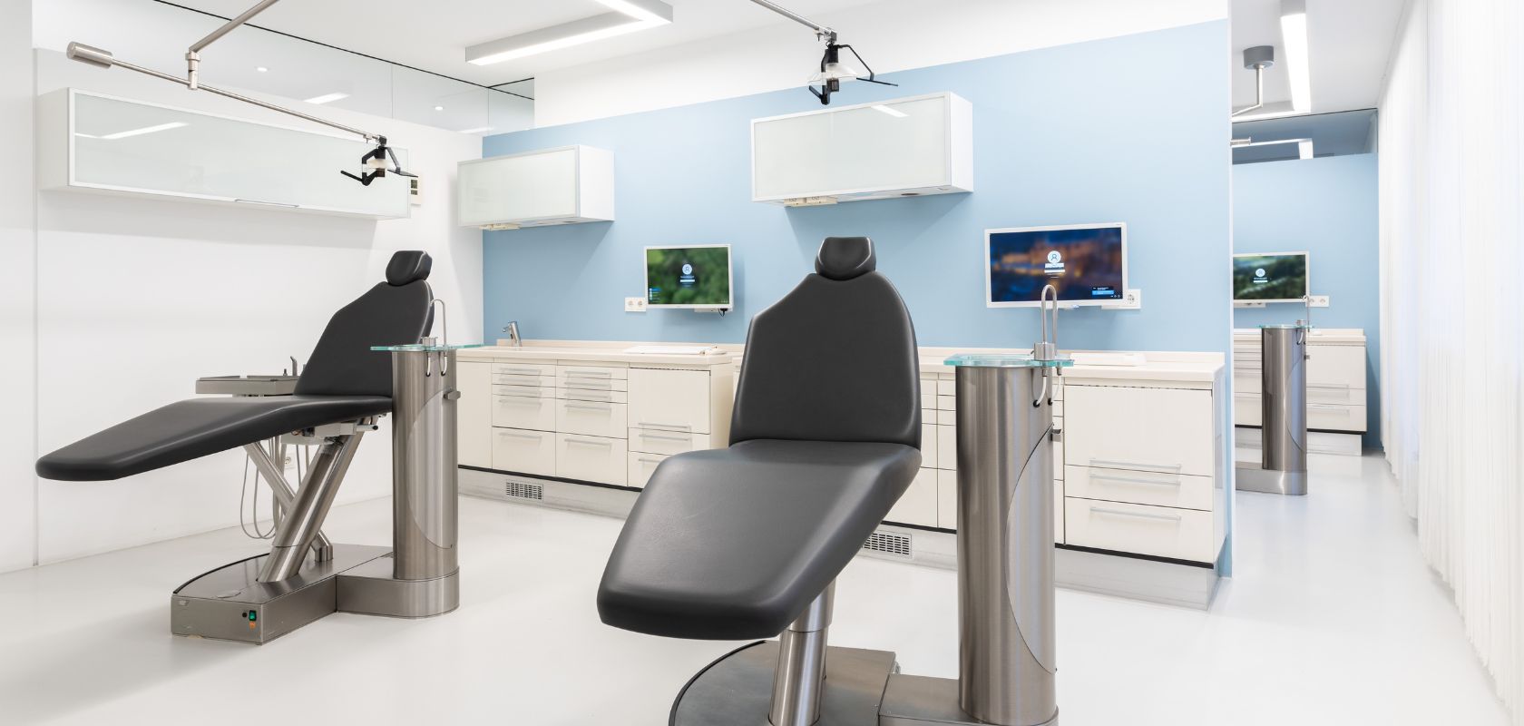 Behandlungszimmer der Praxis
