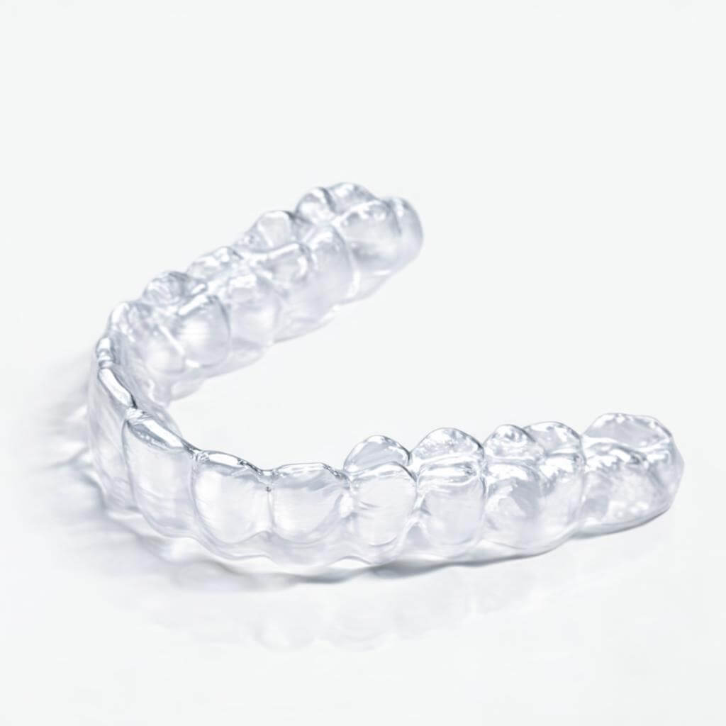 Durchsichtige Aligner-Schiene